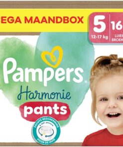 Pampers - Harmonie Pants - Maat 5 - Maandbox - 160 stuks - 12/17 KG