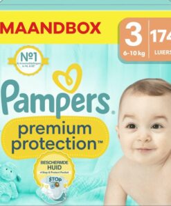 Pampers - Premium Protection - Maat 3 - Maandbox - 174 Stuks - 6-10 kg