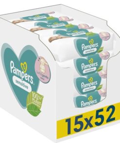 Pampers - Sensitive - Billendoekjes - 780 doekjes - 15 x 52