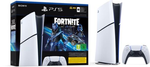 PlayStation 5 - Digital Edition - Slim - Fortnite Cobalt Star-bundel