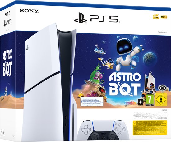 PlayStation 5 - Slim Disc Edition - Astro Bot Voordeelbundel
