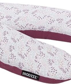 Snoozzz Zwangerschapskussen Zijslaapkussen Lichaamskussen Premium kwaliteit - 185 cm - microparel vulling - luxe draagtas - 100% hydrofiel katoen - Natur Rose