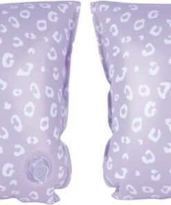 Swim Essentials | Lila Panterprint Zwembandjes 2-6 jaar