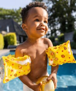 Swim Essentials Zwembandjes Circus - Zwemvleugels - 0-2 jaar - 0-15 kg - Geel