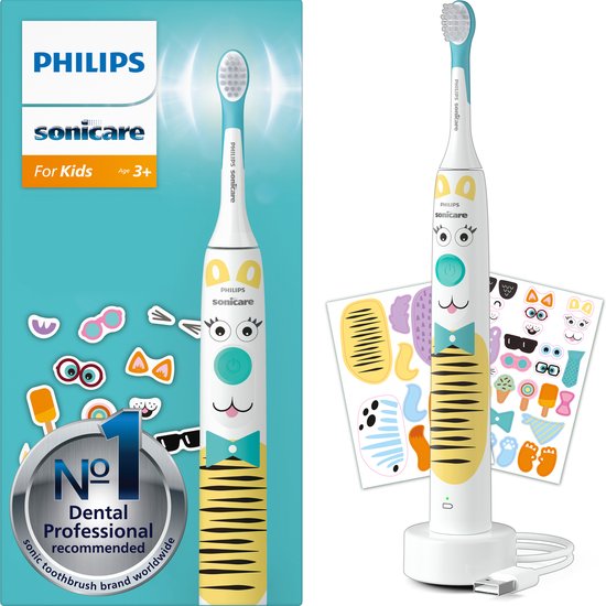 Philips Sonicare For Kids - HX3601/01 - Elektrische Tandenborstel - Voor Kinderen Vanaf 3 Jaar