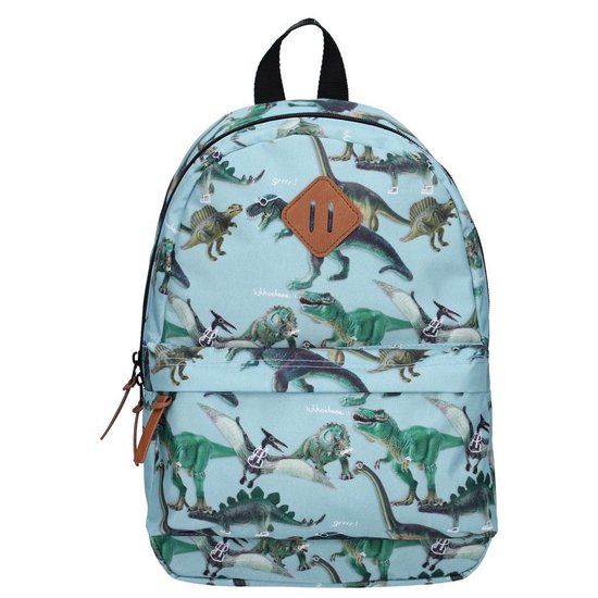 Skooter Dino Rugzak - Schooltas jongen - Blauw - Dino