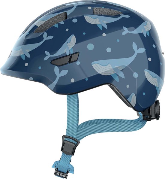 Abus Smiley 3.0 - Fietshelm - Kinderen Blue Whale S (45 - 50 cm)
