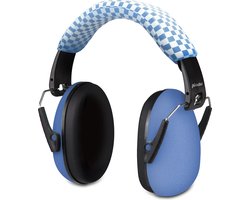Alecto Gehoorbescherming Kinderen - Dempt harde geluiden - Verhoogd concentratie - BV-71BW Oorkappen - Blauw