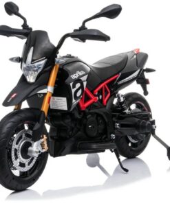 Aprilia Dorsoduro 900 - Elektrische Kindermotor - 12V - 3 tot 6 jaar - Zwart