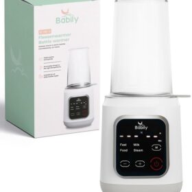 Babily 6-in-1 Flessenwarmer - In 3 min. warm - Flesverwarmer - Flessenverwarmer - Opwarmen, warmhouden en steriliseren