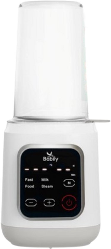 Babily 6-in-1 Flessenwarmer - Zeer snel warm - Flesverwarmer - Flessenverwarmer - Opwarmen, warmhouden en steriliseren