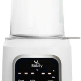 Babily 6-in-1 Flessenwarmer - Zeer snel warm - Flesverwarmer - Flessenverwarmer - Opwarmen, warmhouden en steriliseren