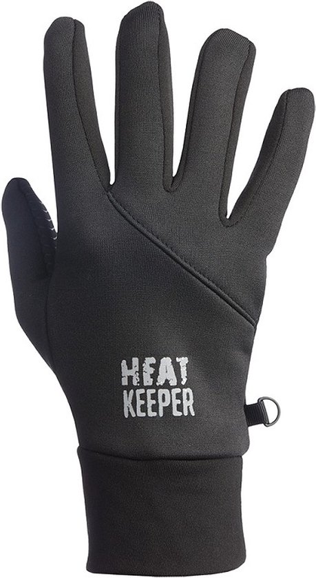 Dutchy Pro kinder voetbalhandschoenen zwart - Maat S