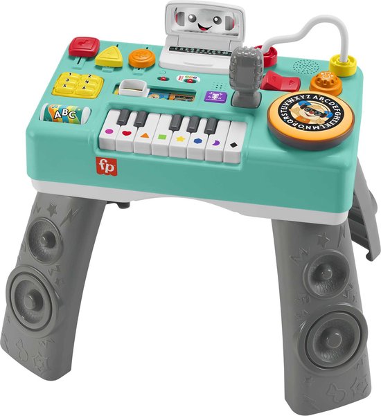 Fisher-Price Leerplezier Mixen en Leren DJ-Tafel - Speelgoedinstrument