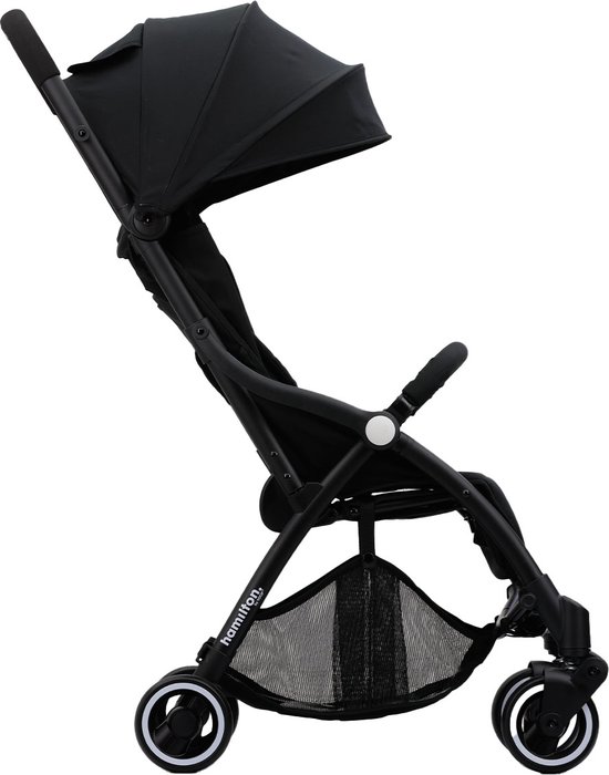 Hamilton by Yoop S1 Plus Buggy – MagicFold™ Technologie – Tot 22 kg – Wandelwagen Compact– Plooibuggy Baby – Inklapbaar – Kinderwagen – Zwart