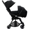 Hamilton by Yoop S1 Plus Buggy met monteerbare Premium Wieg – 2 in 1 wandelwagen – Compacte Stroller met MagicFold™ Technologie – Geschikt van 0 maanden tot 4 jaar – Kinderwagen – Zwart/Antraciet