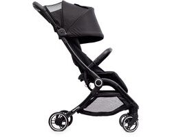 Hamilton by Yoop S2 Lichtgewicht Buggy – MagicFold™ Technologie – Tot 22 kg – Kinderwagen inclusief Reisband en Bekerhouder - Compact, Verstelbaar, Opvouwbaar en Inklapbaar – Plooibuggy Baby – Zwart