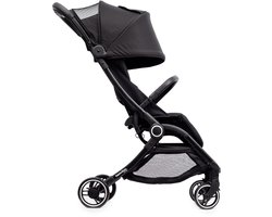 Hamilton by Yoop S2 Lichtgewicht Buggy – MagicFold™ Technologie – Tot 22 kg – Kinderwagen inclusief Reisband en Bekerhouder - Compact, Verstelbaar, Opvouwbaar en Inklapbaar – Plooibuggy Baby – Zwart