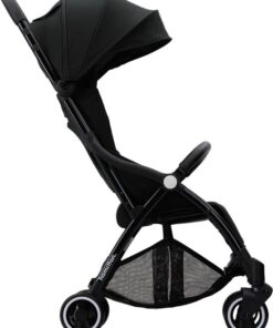 Hamilton by Yoop X1 Plus Buggy – MagicFold™ Technologie – Tot 22 kg – Premium Wandelwagen – Plooibuggy Baby – Inklapbaar – Kinderwagen – Verlengde Zonnekap – Zwart