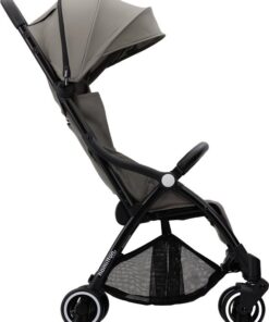 Hamilton by Yoop X1 Plus Buggy – MagicFold™ Technologie – Tot 22 kg – Premium Wandelwagen – Plooibuggy Baby – Inklapbaar – Kinderwagen – Verlengde Zonnekap – Grijs