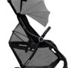 Hamilton by Yoop XL Buggy – MagicFold™ Technologie – Tot 22kg – 50 liter Bagagevak – Grote Premium Wandelwagen – Plooibuggy Baby – Inklapbaar – Kinderwagen met Verstelbare Duwstang – Gemêleerd lichtgrijs