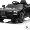 Mercedes GT-R AMG - Elektrische Kinderauto 12V - 1 tot 5 jaar - Zwart