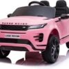 Range Rover Evoque elektrische kinderauto Accu Auto met Bluetooth en afstandsbediening - Roze