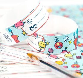 SOS Armband - SOS Polsbandje Tyvek - 30 stuks - full colour