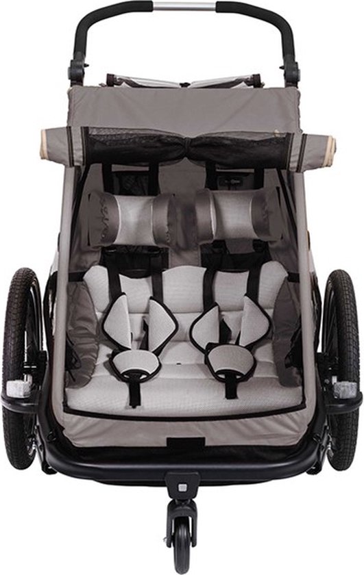 XLC DuoS zitting met gordel – Los Onderdeel voor de XLC DuoS - Grijs - BSX125