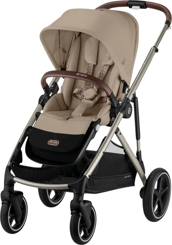 Cybex Gazelle S - Kinderwagen - Almond Beige - Taupe Frame