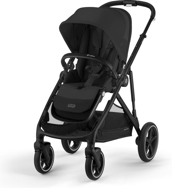 Cybex Gazelle S - Kinderwagen - Moon Black - Black Frame