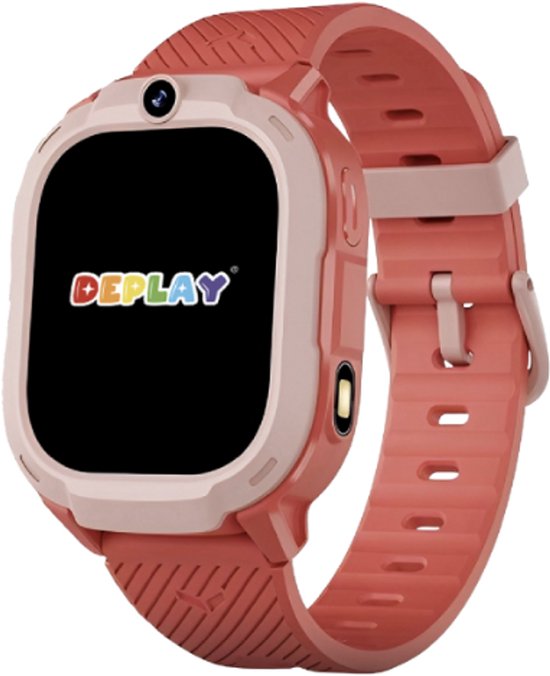 DEPLAY 4G KidsWatch Explorer - GPS Horloge Kind - Smartwatch Kinderen - Kinderhorloge - Smartwatch Kind - Kinder Smartwatch – Rood