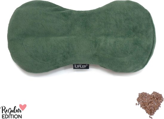 KipKep Woller Warmtekussen - Calming Green - pittenzak - bij buikkrampjes - kruik - onrust - huilbaby - groen - heattherapy
