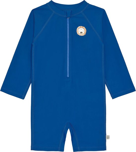 Lässig Splash & Fun Zwempak met lange mouw Lion blue, 07-12 maanden Maat 74/80