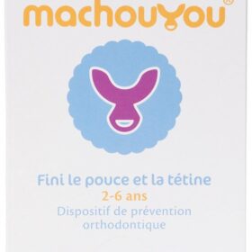 Machouyou - Stoppen met de Speen of Duimen | Paars | Medisch mondstuk | Kinderen van 2-6 jaar