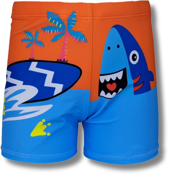 NiSy.nl Surf Haai Zwembroek | Zwemshort | Jongens | Maat 116-122