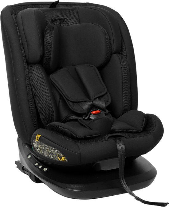 Novi Baby Goliath Go I-size Autostoel - Groep 0-1-2-3 - Isofix - Draaibaar - Zwart