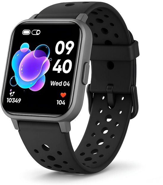 Twenty4seven® Smartwatch Kinderen & Volwassenen - Kinder Sport Horloge - Met Slaapmonitor, Stappenteller & Hartslagmeter en Meer