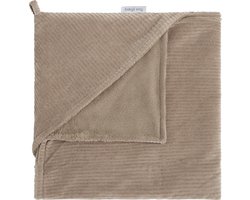 Baby's Only Wikkeldeken - Omslagdoek baby Sense - Teddy voering - Clay - 75x75 cm - Geschikt voor drie- en vijfpuntsgordel