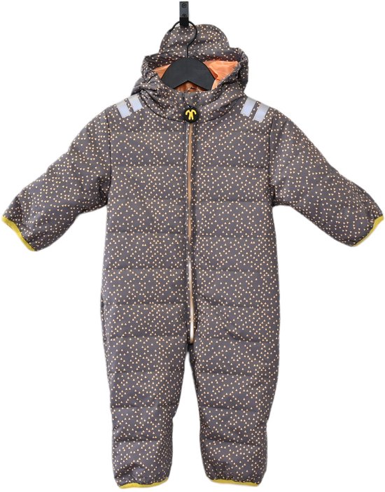 Ducksday - winterpak voor baby - ski - warm - waterdicht - winddicht - unisex - Puck - maat 68