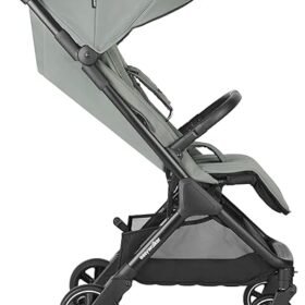 Easywalker Jackey² Buggy, Voor kinderen van 0-22 kg, Lichtgewicht, Automatisch opvouwbaar, Uniek accessoiresysteem, Inclusief regenhoes, Geschikt voor autostoeltje - Agave groen