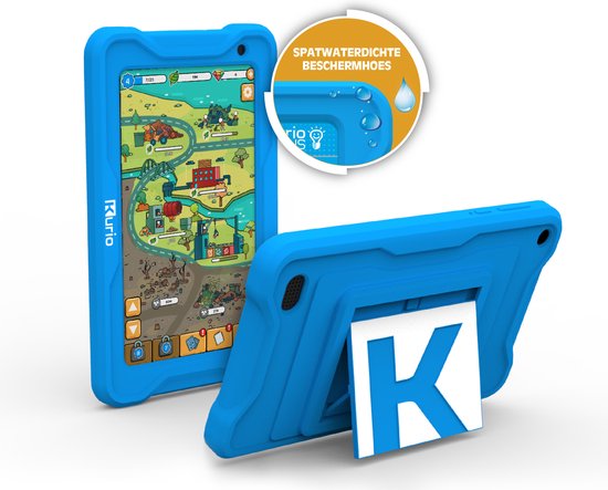 Kurio TAB Premium - Kindertablet - 7 Inch - 32GB - Veilige Tablet - Ouderlijk Toezicht - Nickelodeon - PAW Patrol - Android 13 GO - Blauw