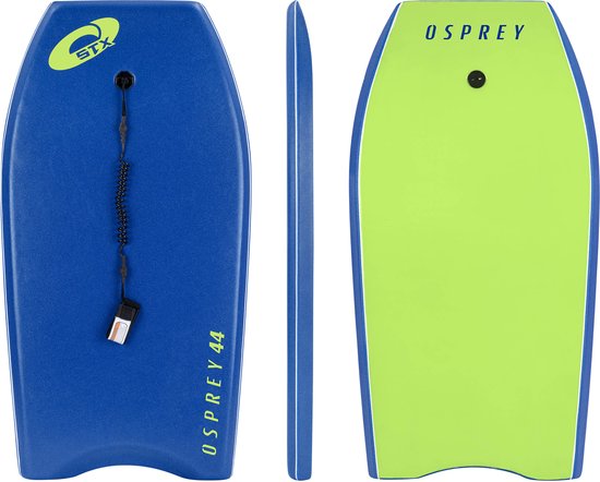 Osprey Bodyboard STX 44" Blauw - Ideaal voor 175-195 cm - HDPE - XPE - EPS
