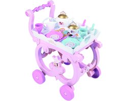 Smoby Toys - Disney Prinses Theeset met Trolley, 17dlg - 7600312502