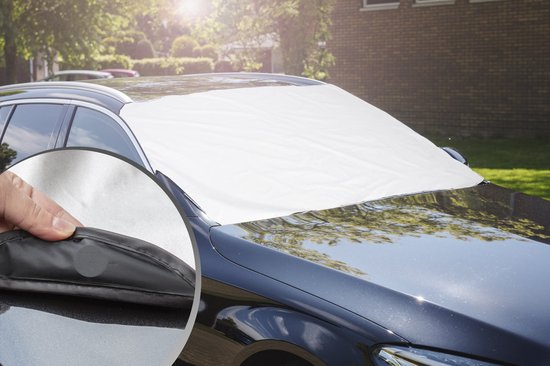 Technosmart Magnetische voorruitbeschermer - Zonnescherm Auto - 150 x 90 cm