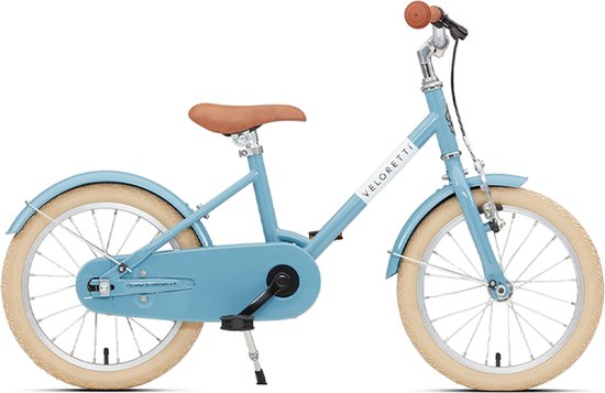 Veloretti Maxi Kinderfiets 16 inch - Lichtblauw - Kids 3-6 jaar