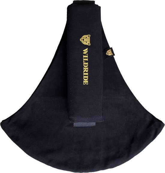 Wildride Kinderdrager Zwart - Draagzak voor kinderen van 9 maanden tot 4 jaar - Tot 20 kg - Baby Carrier Lichtgewicht & Draagbaar