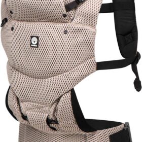 Dooky Draagzak Baby - Baby Carrier Urban Comfort Beige Desert - Kinderdrager - Draagzak Peuter en Baby 3,5-15 kg - Ergonomische M-positie - Rugdrager - Verstelbaar en Ademend - Draagzakken - Babydraagzak