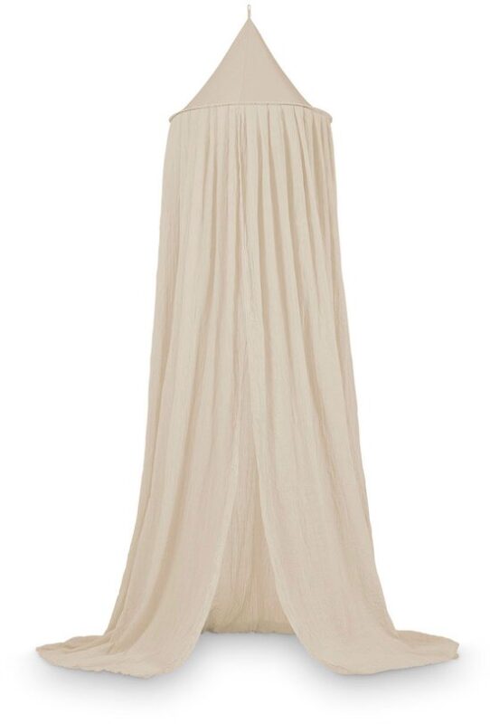 Jollein Klamboe Nougat Vintage 245 cm - Katoen - Polyester - Baby klamboe - Hemeltje