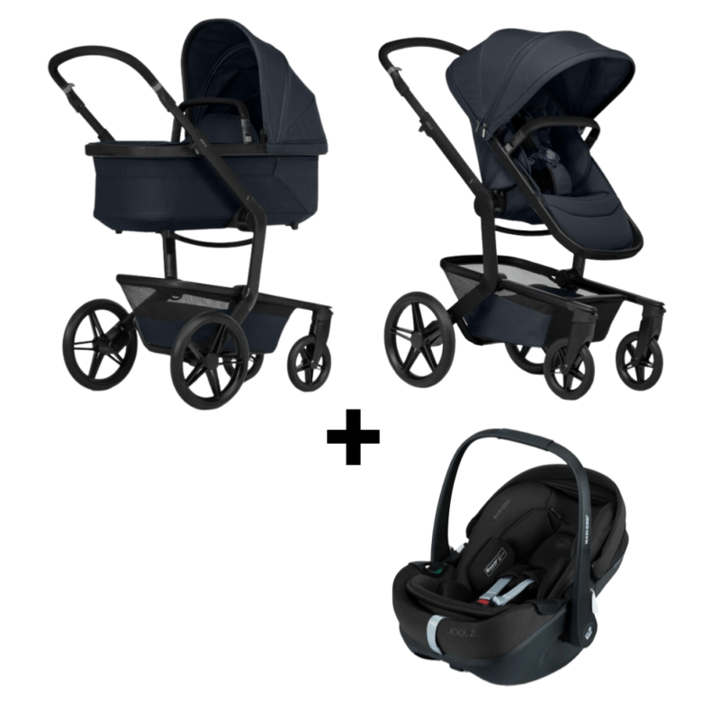 Kinderwagen Joolz Day5 Dark Navy Blue + Autostoel Joolz x Maxi-Cosi Pebble Pro 360